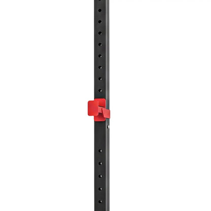 Power Cage Squat Rack, 1100LB, Pull-Up Bar, J-Hooks, Plate Storage