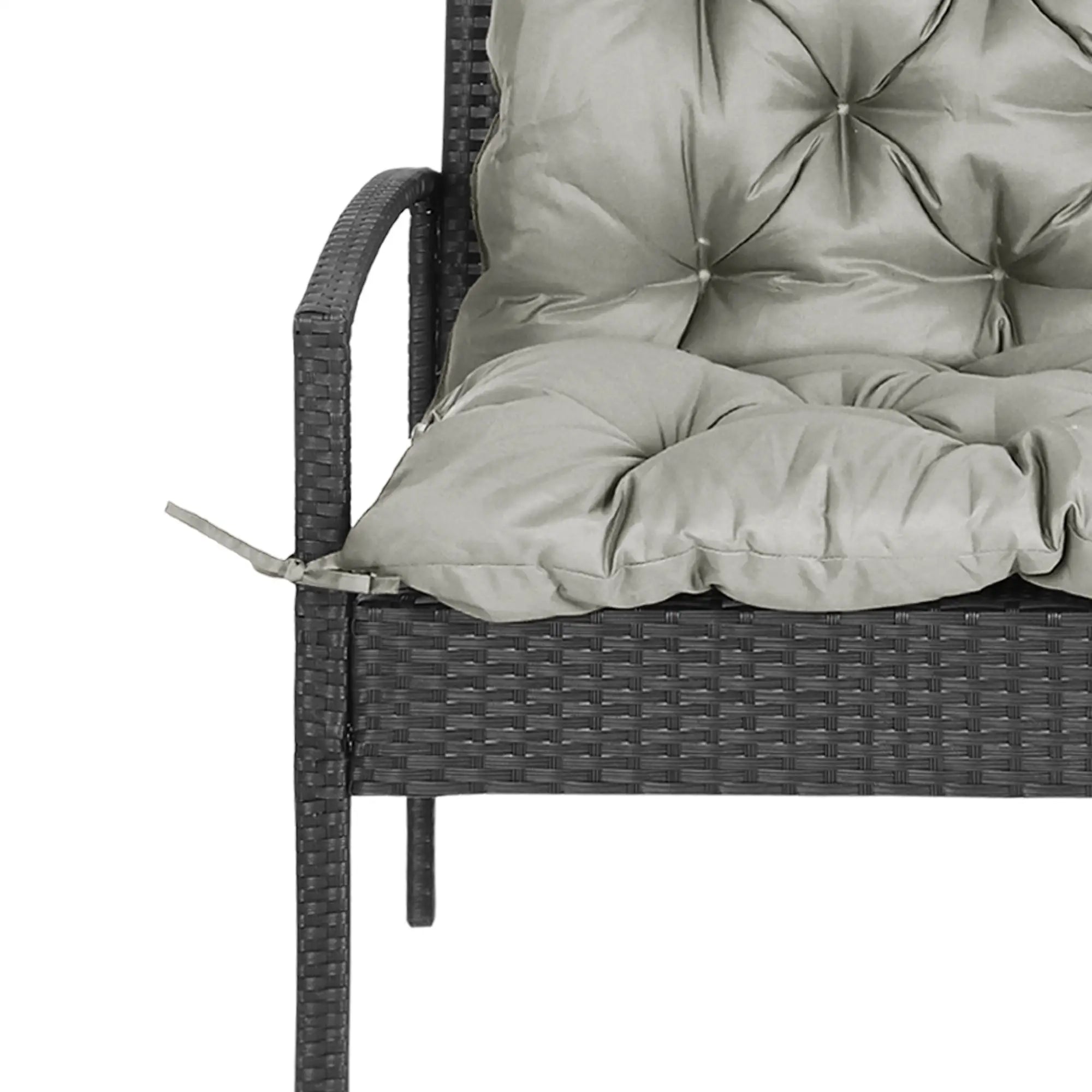 2-Seater Garden Bench Cushion, Swing Chair Mat Replacement, 39.4