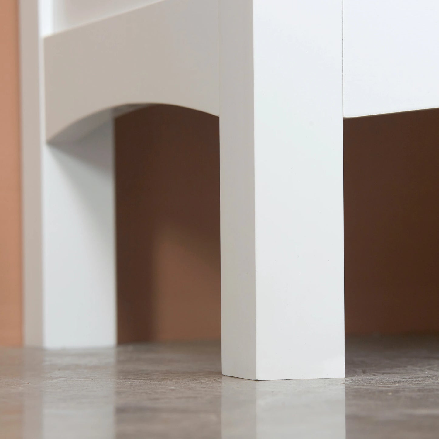 Tall Bathroom Cabinet, Freestanding Storage Organizer, 15" x 13" x 63", White Bathroom Cabinets at Gallery Canada