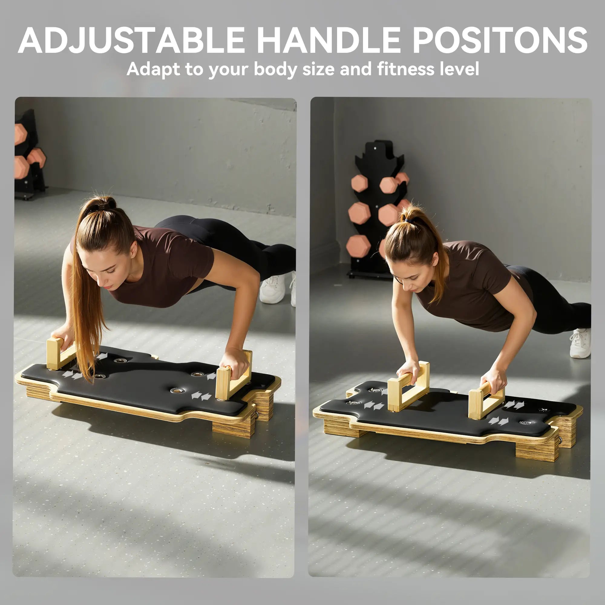 Portable Pilates Reformer Machine, Multifunctional Board With Resistance Bands Aerobic Equipment at Gallery Canada