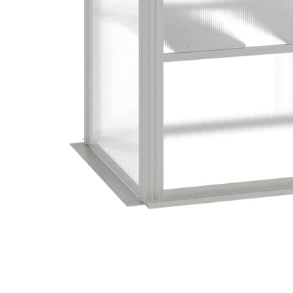 6.3' x 2.3' x 6.1' Outdoor Walk-In Greenhouse, 3-Tier Shelves, Polycarbonate, Aluminum Frame Walk In Greenhouses at Gallery Canada