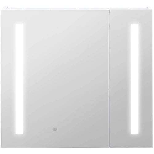 LED Medicine Cabinet with Mirror, 27.5