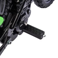 Moto électrique pour enfants 12V, Jouet à rouler, Roues d'entraînement, Vert