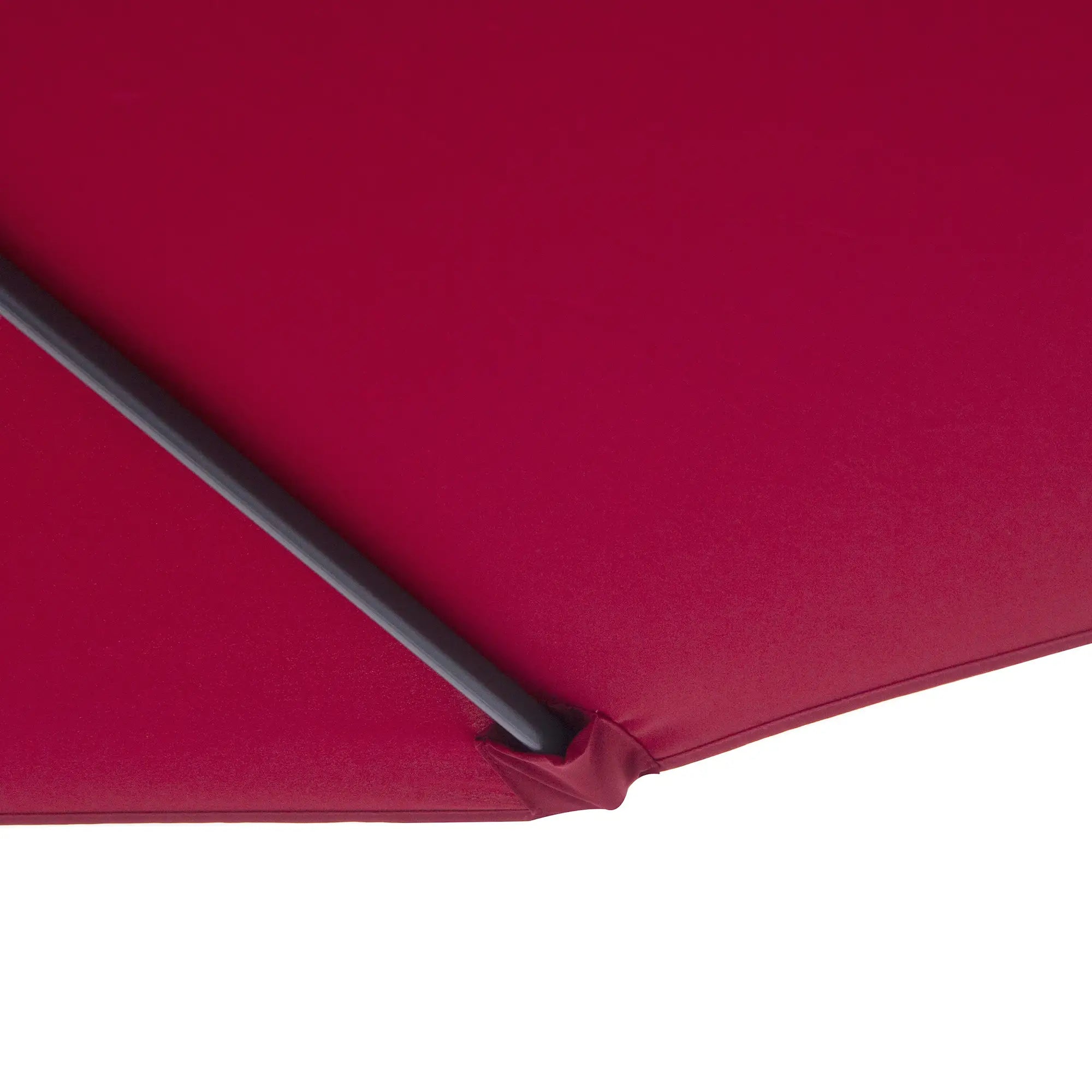 10' Deluxe Patio Umbrella, Banana Hanging Offset Sunshade, Wine Red Cantilever Umbrellas at Gallery Canada
