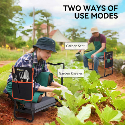 Garden Kneeler And Seat, 330lbs Heavy Duty Gardening Stool Garden Accessories at Gallery Canada