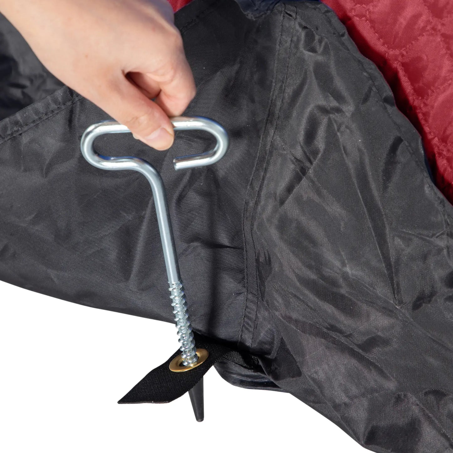 4 Person Insulated Ice Fishing Shelter, Pop-Up Tent with Carry Bag, Red Ice Fishing Tents at Gallery Canada