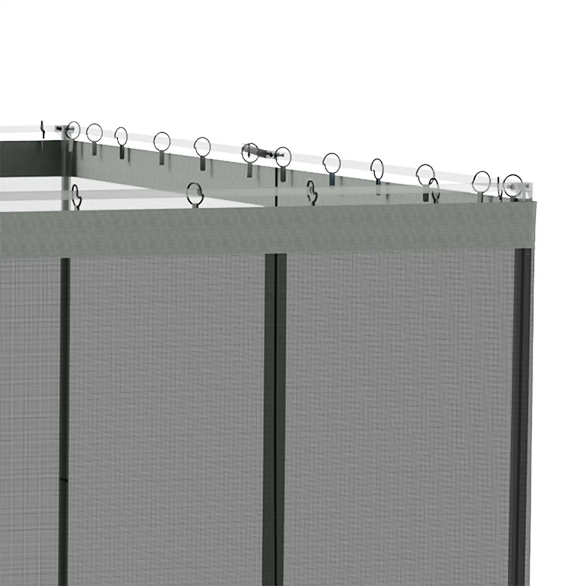 Replacement Mosquito Netting, 10' x 10', Black, Dark Grey Gazebo Sidewalls at Gallery Canada