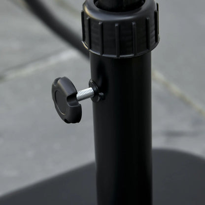 24 lb Concrete Patio Umbrella Base, Outdoor Market Table Stand, Black Umbrella Bases at Gallery Canada