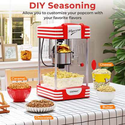 Countertop Popcorn Maker, Stainless Steel Kettle, Red Small Appliances at Gallery Canada