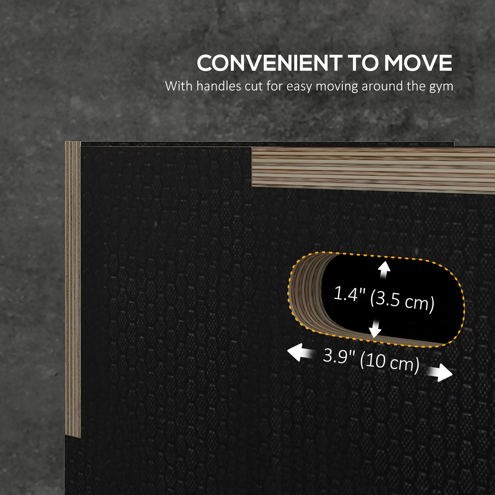 30/24/20 In Wooden Plyometric Jump Box, Home Gym Workout More-Strength Training Equipment at Gallery Canada