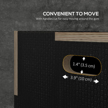 30/24/20 In Wooden Plyometric Jump Box, Home Gym Workout More-Strength Training Equipment at Gallery Canada