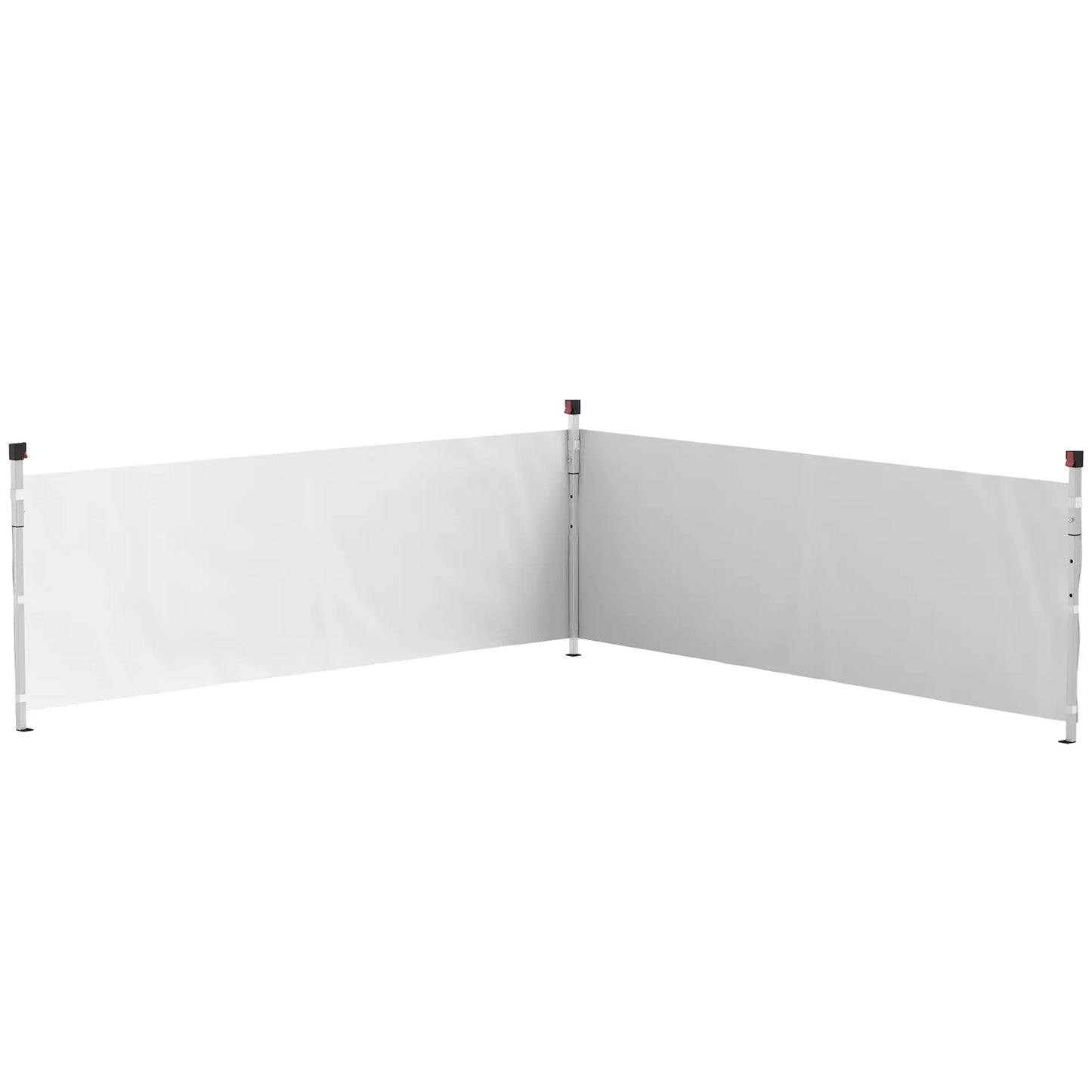 Canopy Sidewalls, 10' x 10' or 10' x 20', 2 PCS, White Gazebo Sidewalls White at Gallery Canada