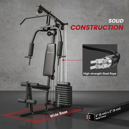 Multifunction Home Gym, 99lbs Weight Stack, Full Body Workout Power Towers at Gallery Canada