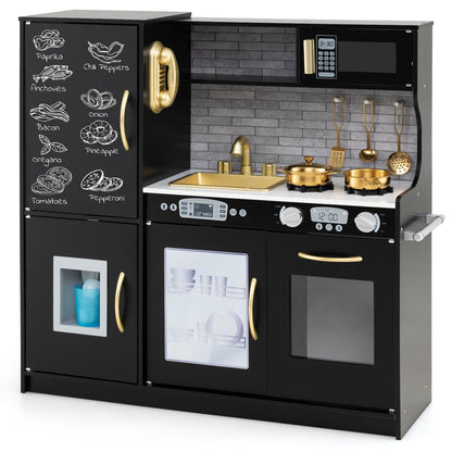 Toddler Pretend Play Kitchen, 3-6 Years, Black Play Kitchen Sets at Gallery Canada