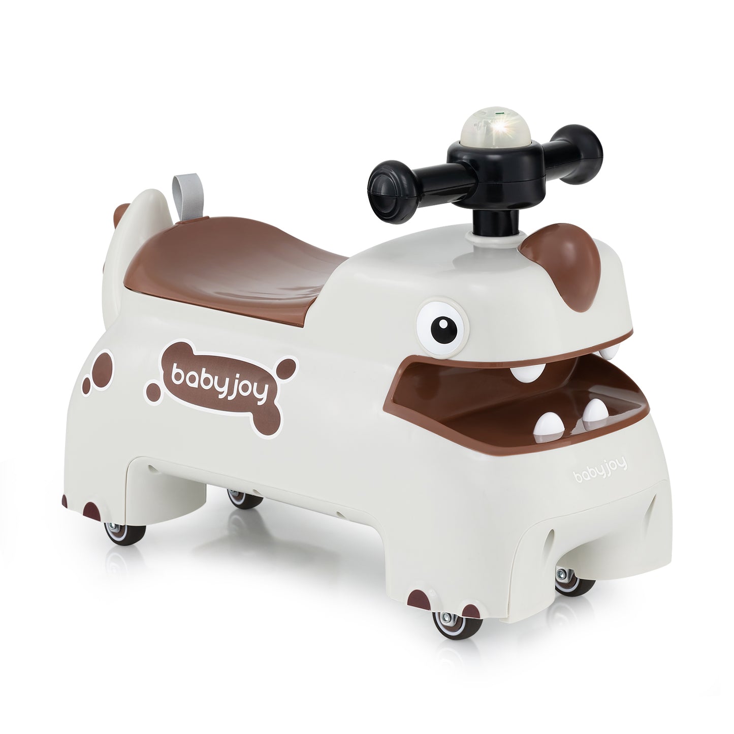 Toddler Ride On Toy Walking Sliding Car, White Push & Pedal Ride On Toys at Gallery Canada