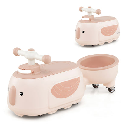 Toddler Ride On Toy With Trailer, Light Music, Beige Powered Ride On Toys at Gallery Canada