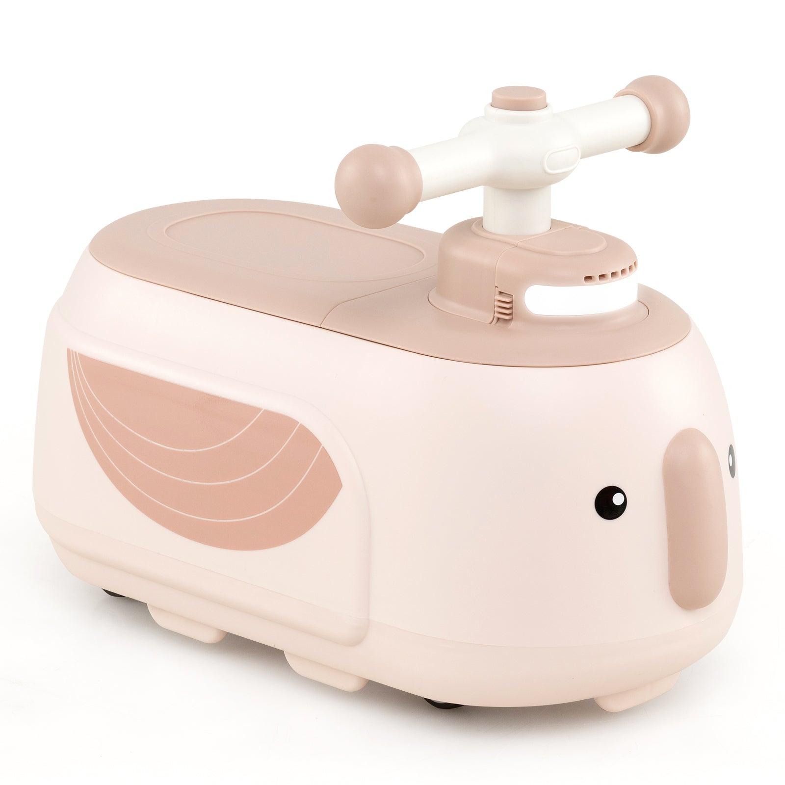 Toddler Ride On Toy With Trailer, Light Music, Beige Powered Ride On Toys at Gallery Canada