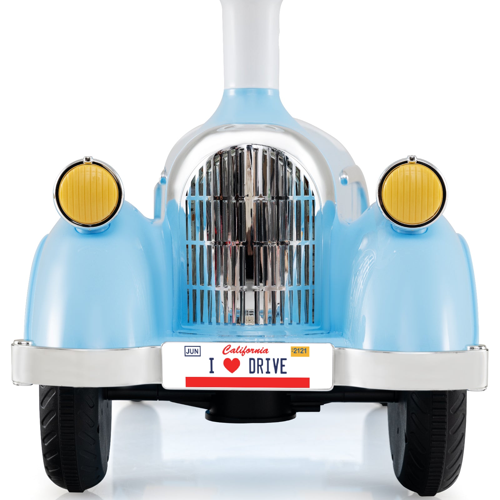 Toddler Ride on Toy Classic Sliding Car with Horn and LED Headlight, Blue Push & Pedal Ride On Toys at Gallery Canada