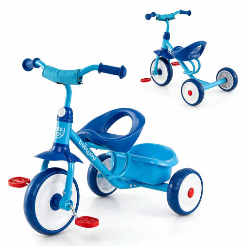 Toddler Tricycle for Boys Girls 2-5 Years, Blue