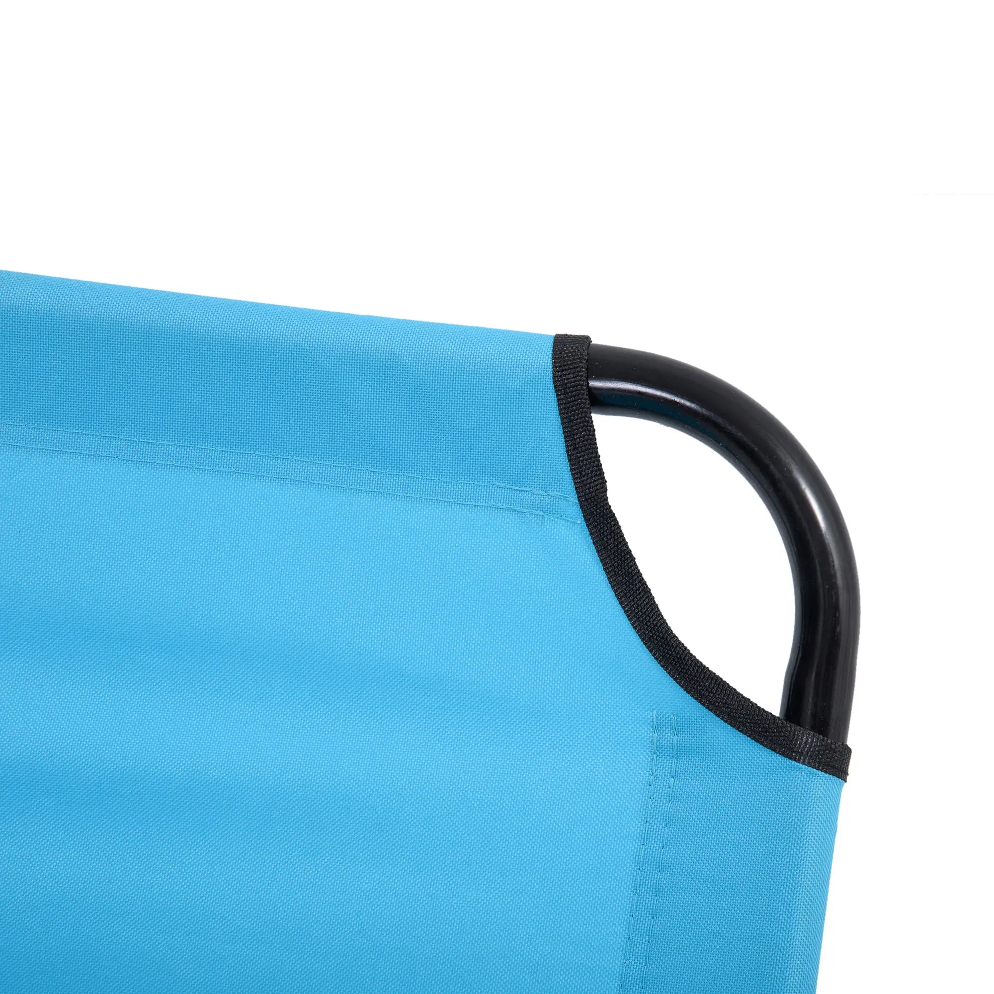 Outdoor Folding Lounge Chair, Reclining Mesh, Beach, Yard, Patio, Sky Blue Lounger Chairs at Gallery Canada