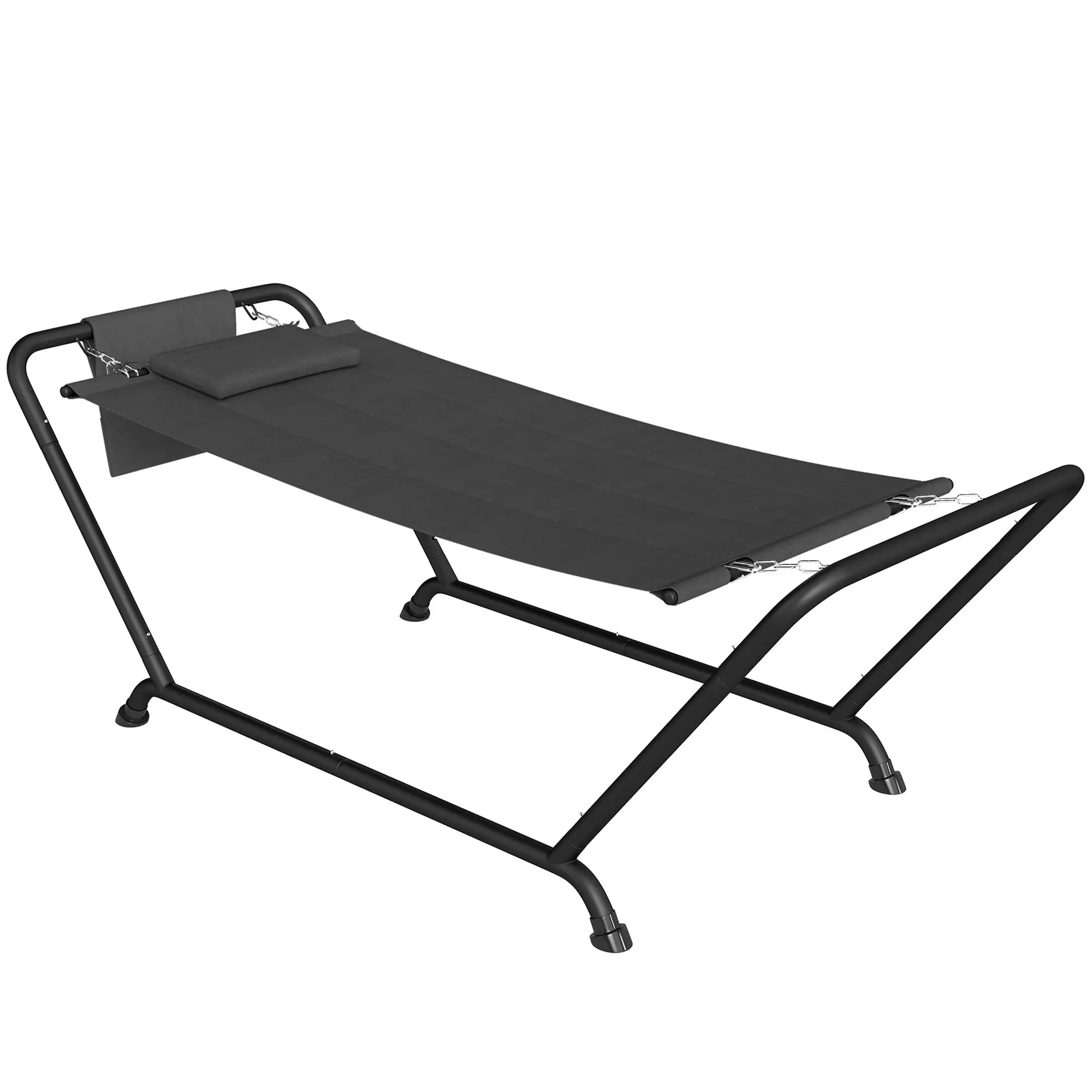 Heavy Duty Freestanding Outdoor Hammock, Dark Grey Hammocks with Stand at Gallery Canada