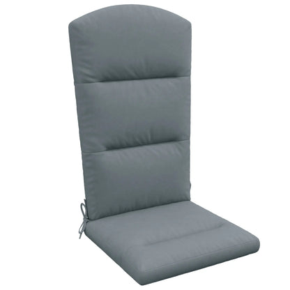 Adirondack Chair Cushion, Replacement With Back And Ties, Dark Grey Patio Chair Cushions at Gallery Canada
