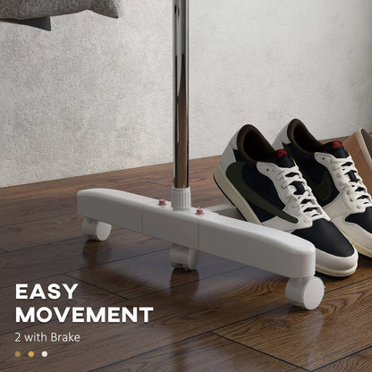 3-Tier Foldable Clothes Drying Rack, Stainless Steel, White Bath Accessories at Gallery Canada