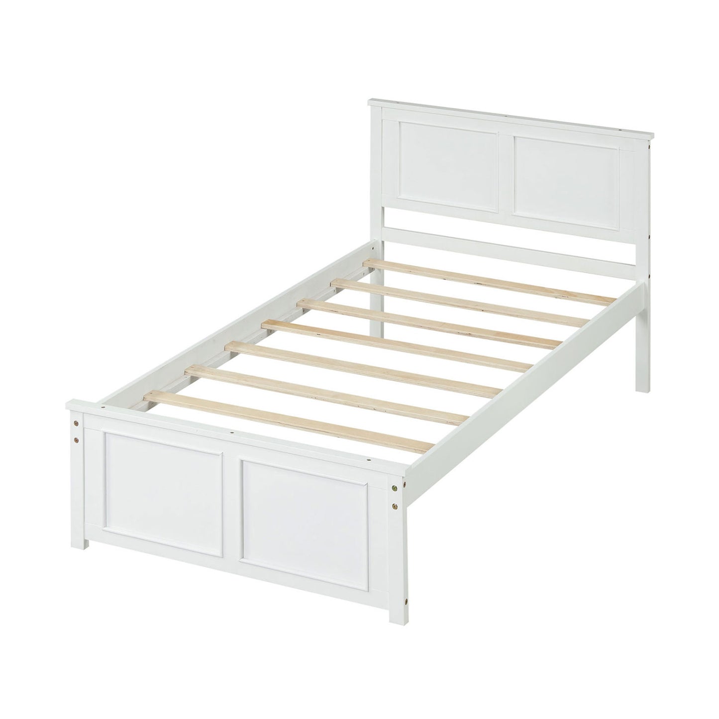 Twin Platform Bed Frame with Headboard Simple Bed Frame at Gallery Canada