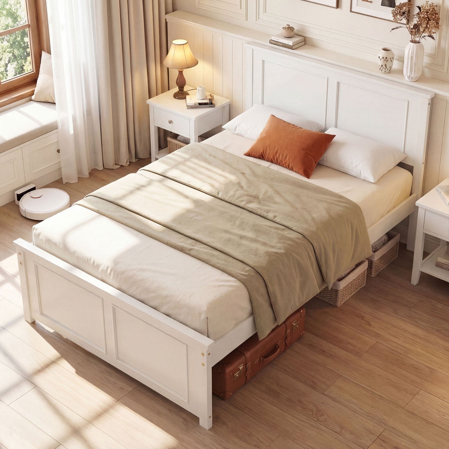 Twin Platform Bed Frame with Headboard Simple Bed Frame at Gallery Canada