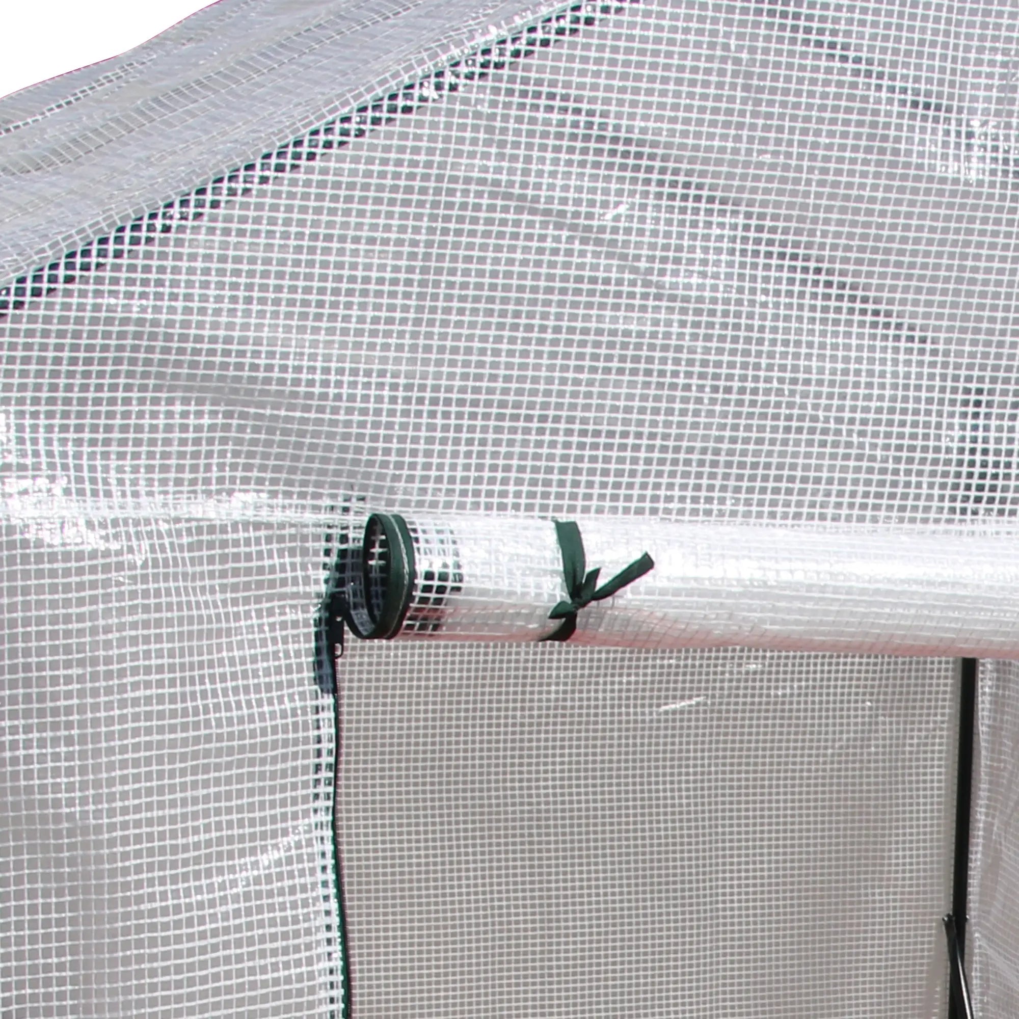 56 x 56 Walk-In Greenhouse, Portable Gardening Plant House, 2-Tier Shelf, Green Greenhouses at Gallery Canada