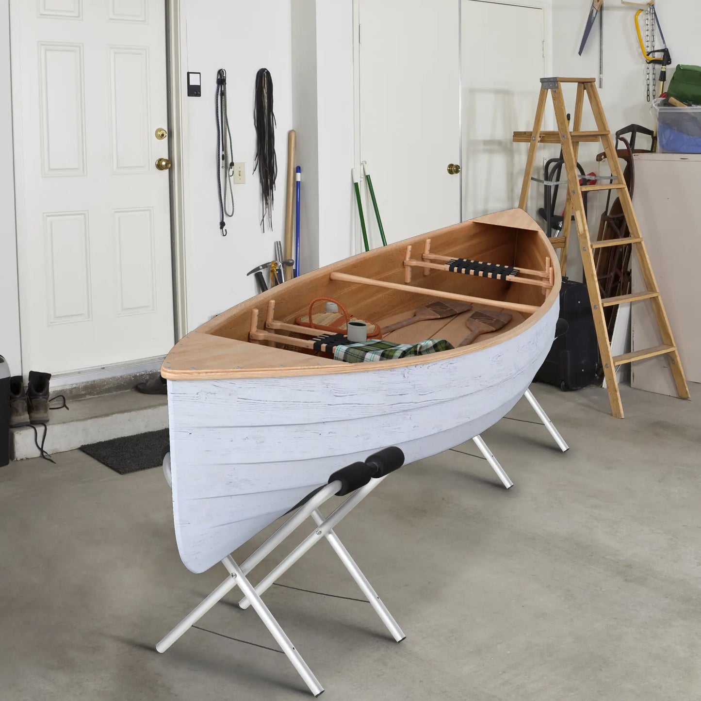 Universal Kayak Storage Stand, Rack, Aluminum Frame, Folding Design, 2 Pieces Kayak Carts at Gallery Canada