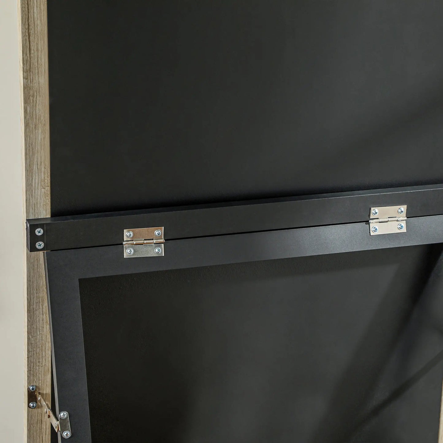 Floor Standing Mirror, Full Length, Dark Wood Grain Frame Full Length Mirrors at Gallery Canada