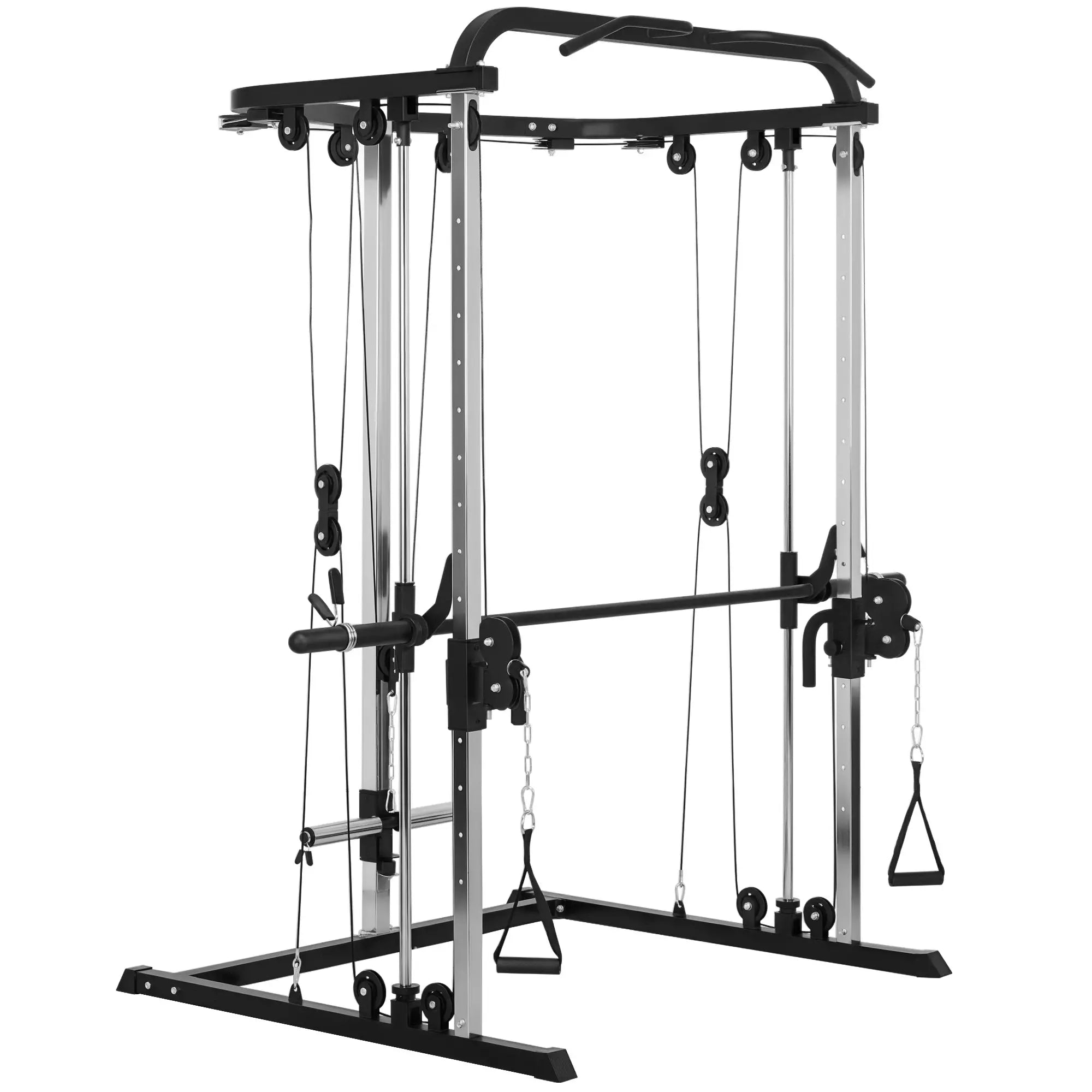 3 In 1 Smith Machine Power Rack, Cable Crossover, Pull Up Station, Squat Rack Power Towers at Gallery Canada
