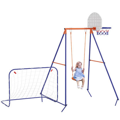 Kids Outdoor Swing, Basketball Hoop, Football Goal, 3-8 Years Gym Sets & Swings at Gallery Canada