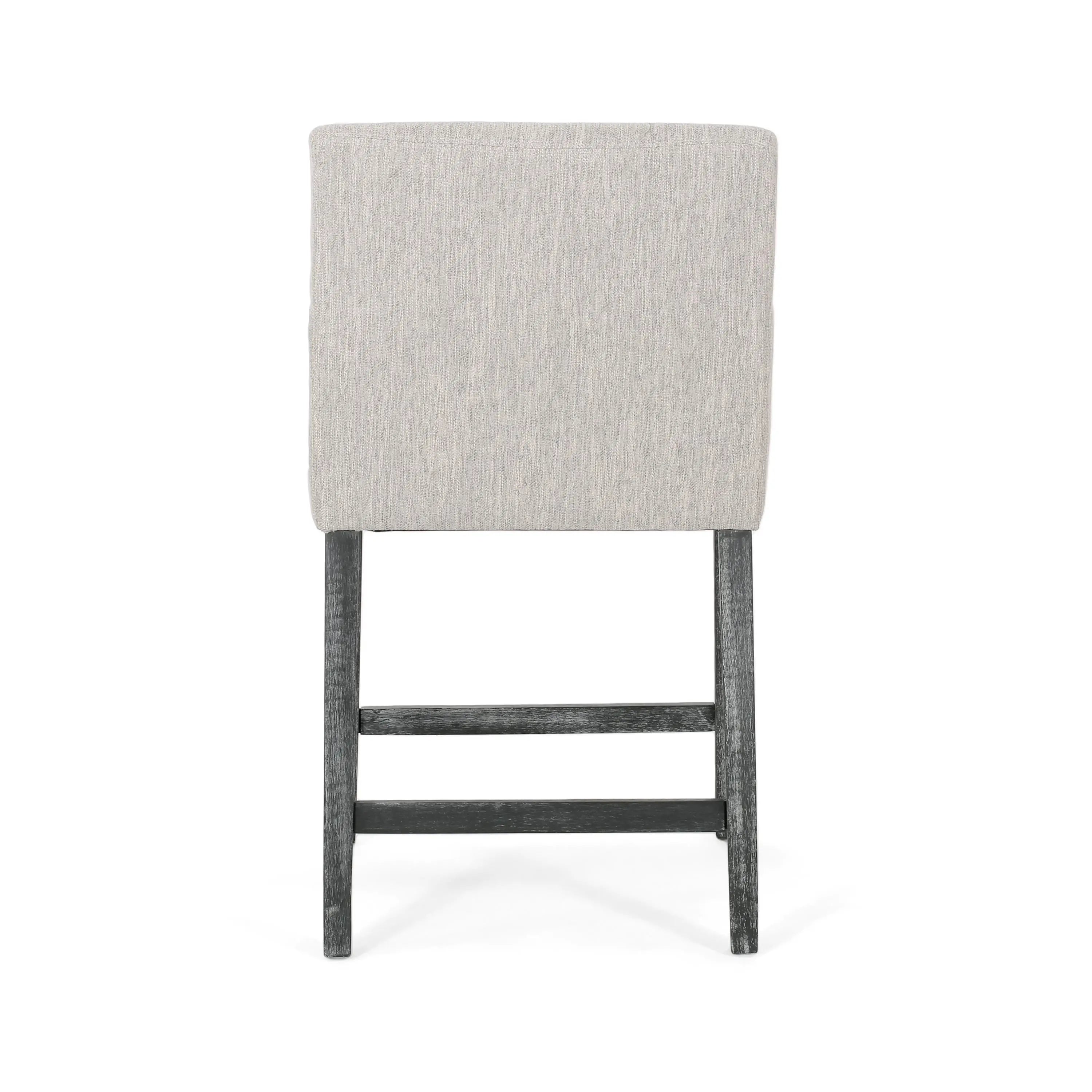 Upholstered Counter Stool, Rubberwood Frame, 24