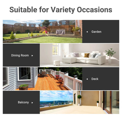 27" Square Patio Table, Tempered Glass Top, Steel Frame Patio Side Tables at Gallery Canada