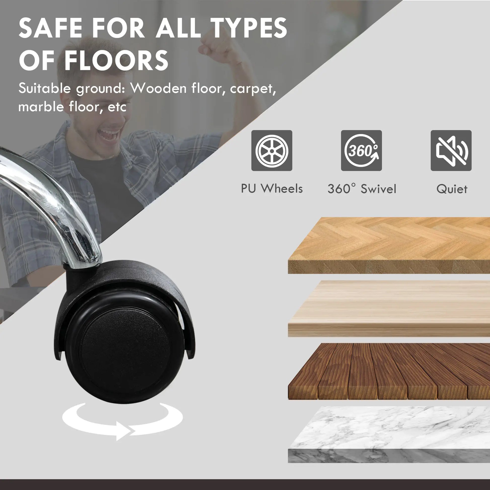 Massage Office Chair, Reclining Executive Chair with Vibration, Footrest, High Back, Black Massage Chairs at Gallery Canada