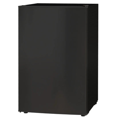 4.5 Cu Ft Mini Fridge with Freezer, Wheels, Adjustable Thermostat, Black Small Kitchen Appliances Black at Gallery Canada