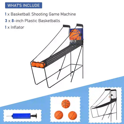 Basketball Hoop Arcade Game with Electronic Score Board, Black Basketball at Gallery Canada