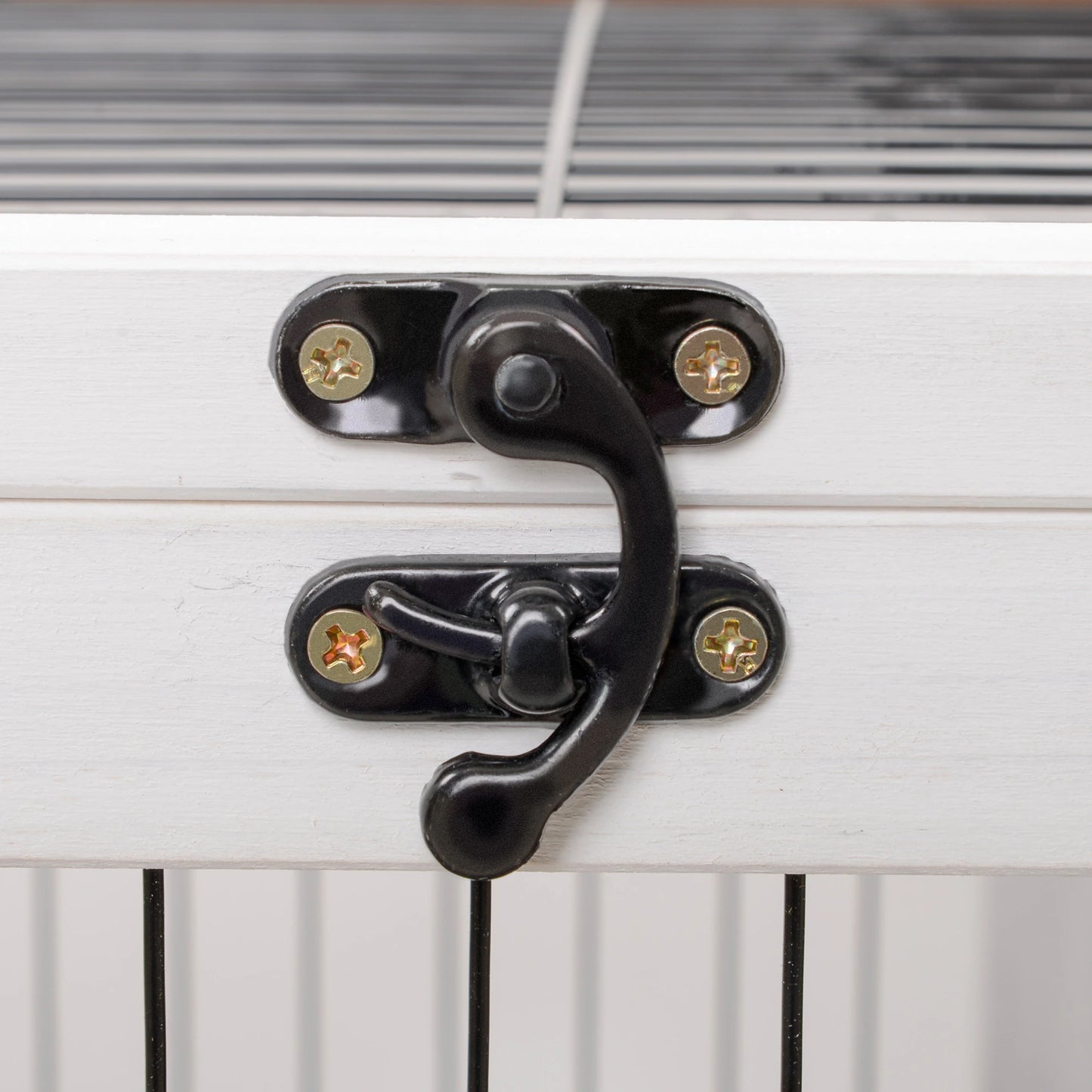 Wooden Indoor Rabbit Hutch, Elevated Bunny Cage with Wheels, Brown Rabbit Hutch at Gallery Canada