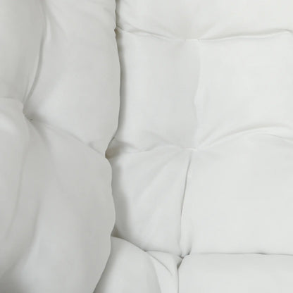 Modern Accent Chair, Armchair with Side Pockets and Solid Steel Legs, Comfy Reading Chair for Living Room, Cream White Accent Chairs at Gallery Canada