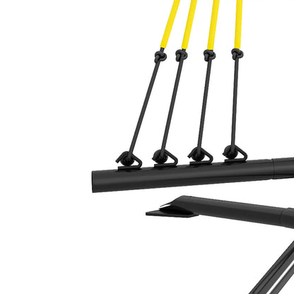 Baseball Hitting Trainer, 32.7"-43.3" Adjustable, with Bands & Bag