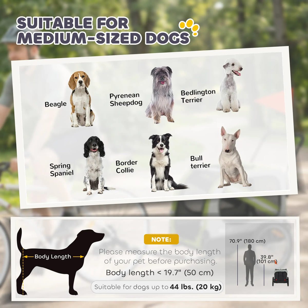 2-in-1 Dog Bike Trailer Pet Stroller, Green Dog Bike Trailers & Strollers at Gallery Canada