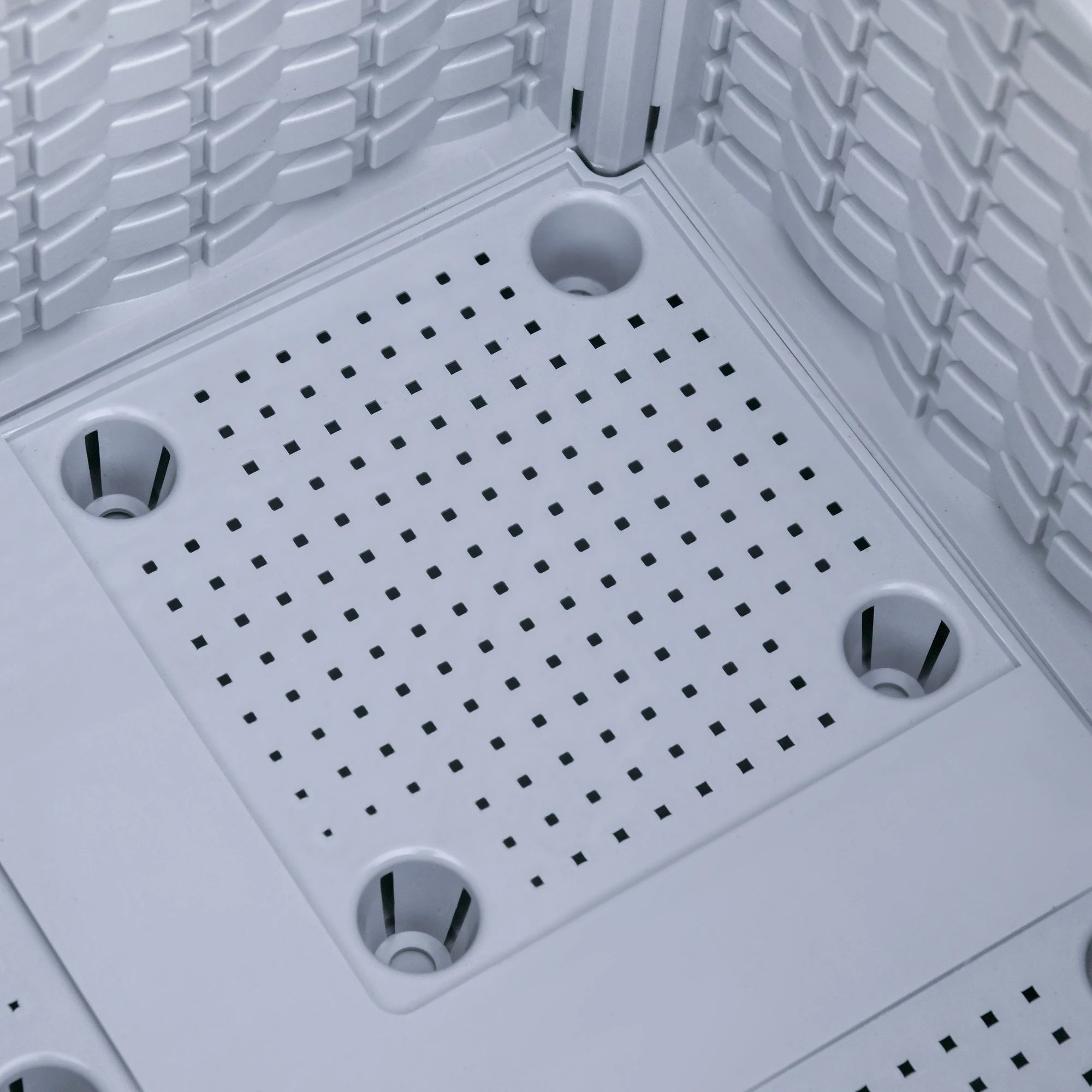 4-Piece Raised Garden Bed, PP Flower Bed, Vegetable Herb Grow Box, Grey Elevated Garden Beds at Gallery Canada