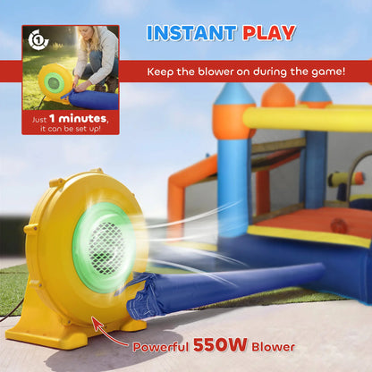 Inflatable Bounce House With Slide, Pool, Climbing Wall, Blower Inflatables at Gallery Canada