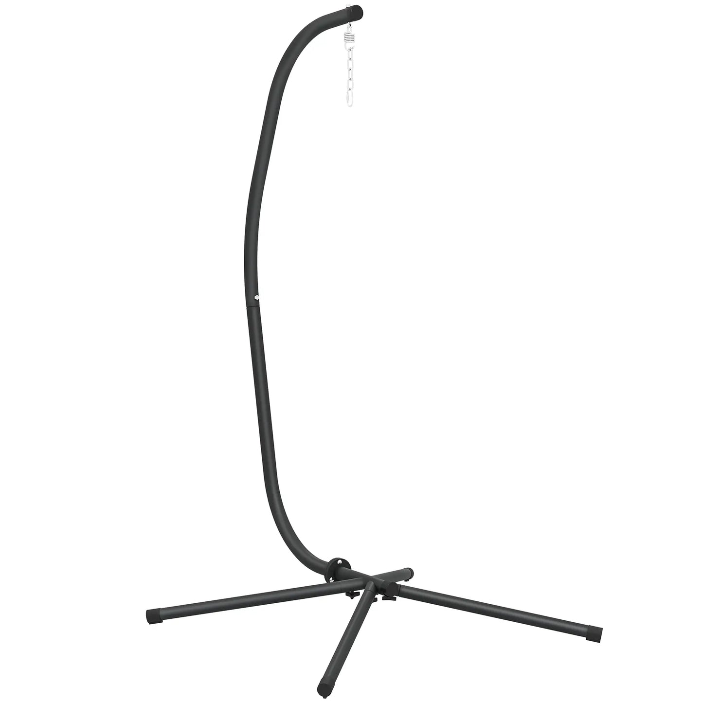 Heavy Duty Hanging Egg Chair Stand, 330lbs Weight, Black Hammock Stands at Gallery Canada