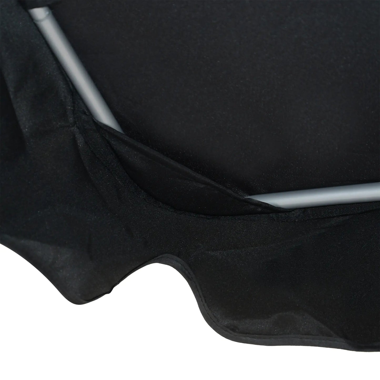 3-Seater Outdoor Swing Bench, Adjustable Canopy, Black Porch Swings with Canopy at Gallery Canada