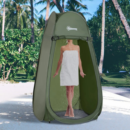 Green Popup Shower Tent, Portable Changing Room, Green Camping Tents at Gallery Canada