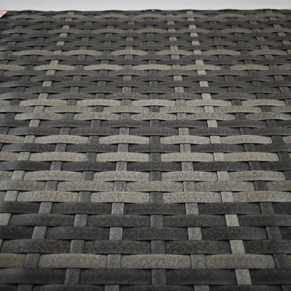 Outdoor Rattan Foldable End Table, Metal Frame, Mixed Grey, Grey Patio Side Tables at Gallery Canada