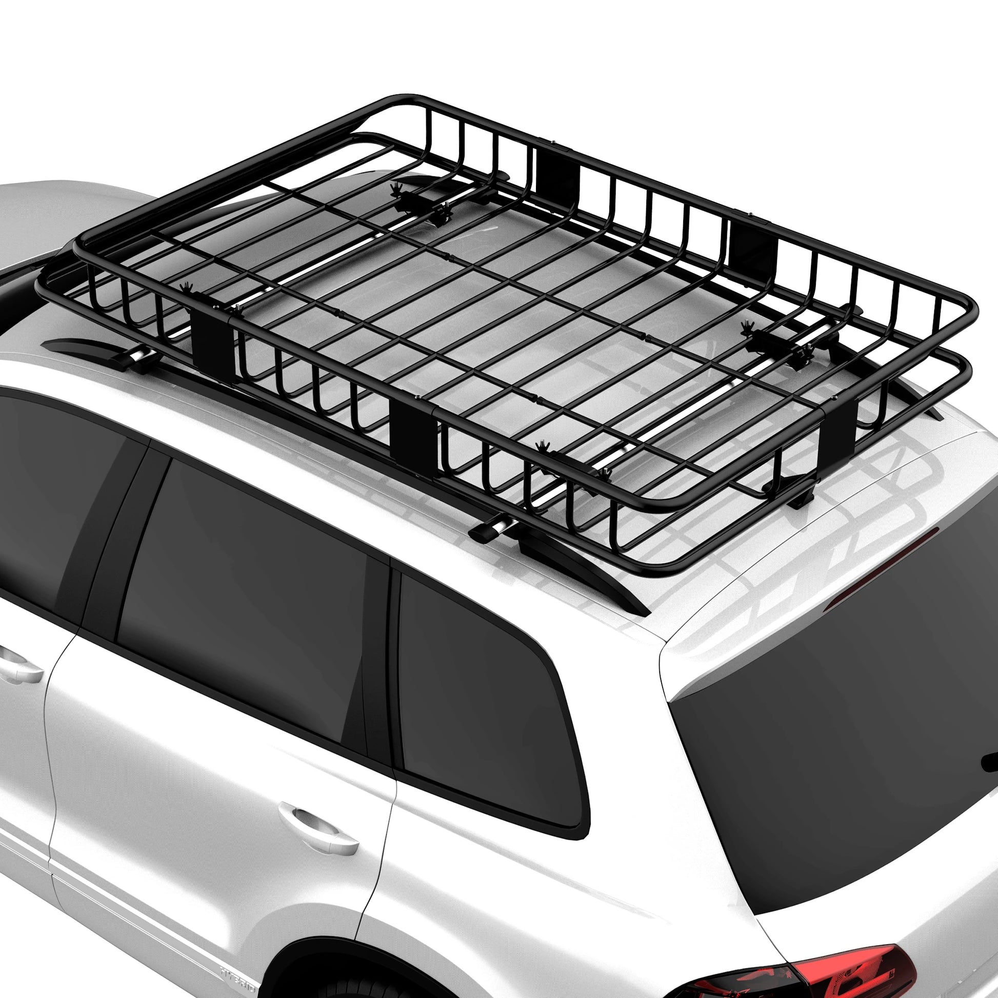 64" x 43" x 39" Adjustable Roof Rack, Universal Cargo Basket, 220 Lbs Automotive at Gallery Canada